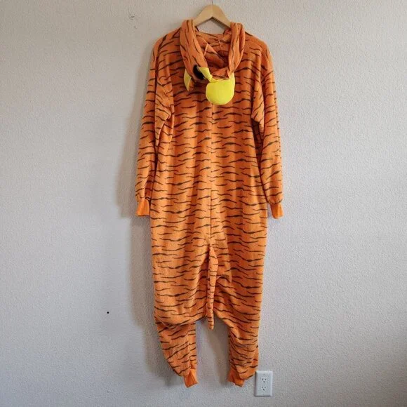 Tigger Inspired Orange and Yellow Onesie - Picture 4 of 8
